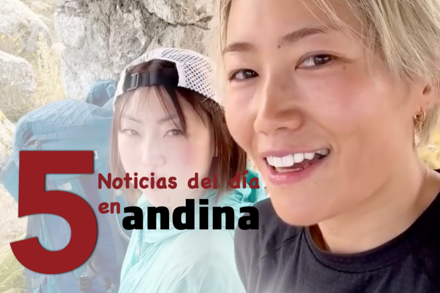 Las 5 del día: fallece una de las montañistas japonesas ubicadas en el nevado Huascarán